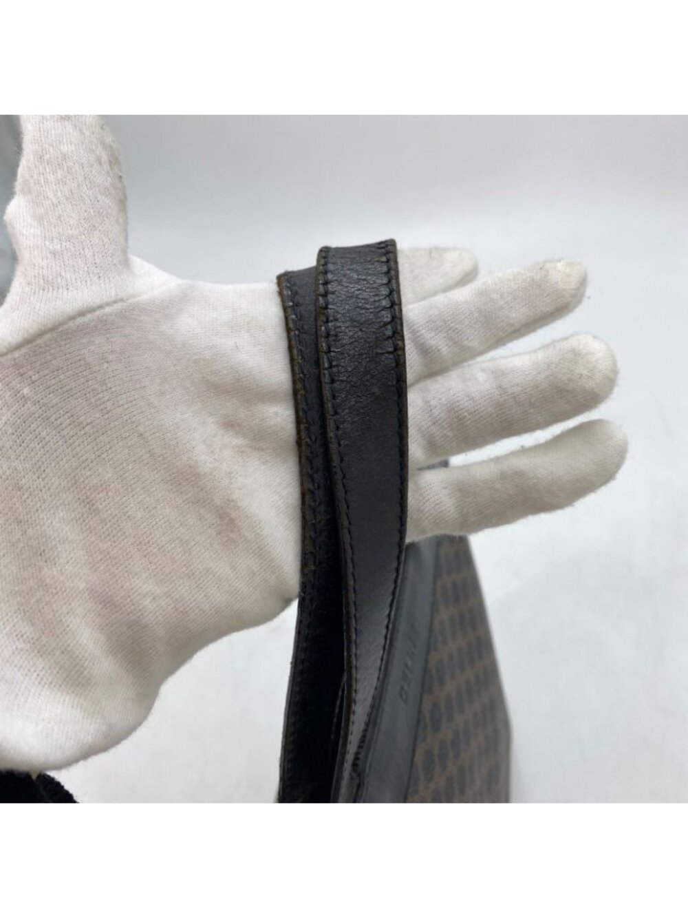 Celine Handbag Black Macadam Lunch Travel Business - Picture 5 of 15